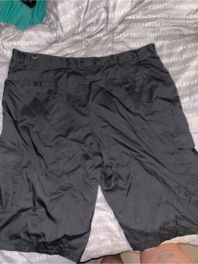 Men's Black Cargo Shorts